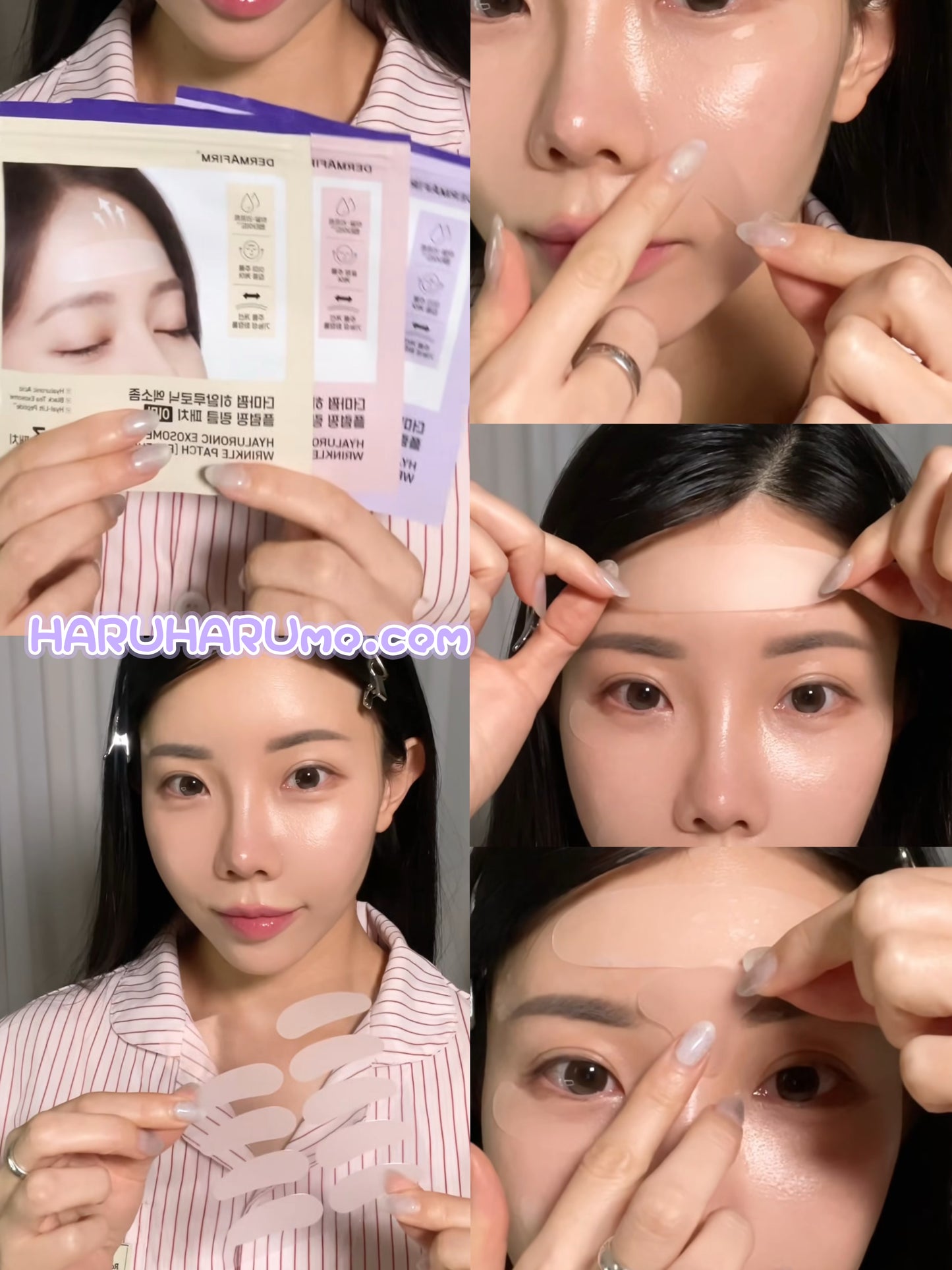 DERMAFIRM 💜 透明質酸外泌體豐盈皺紋貼系列