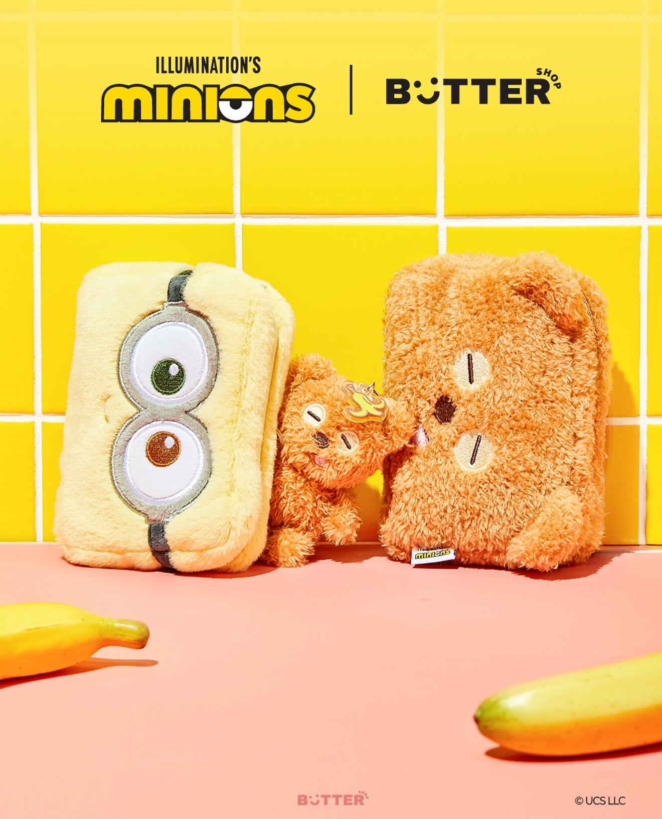 Butter Shop X Minions ⭐️ 合作款 - 化妝收納包✨
