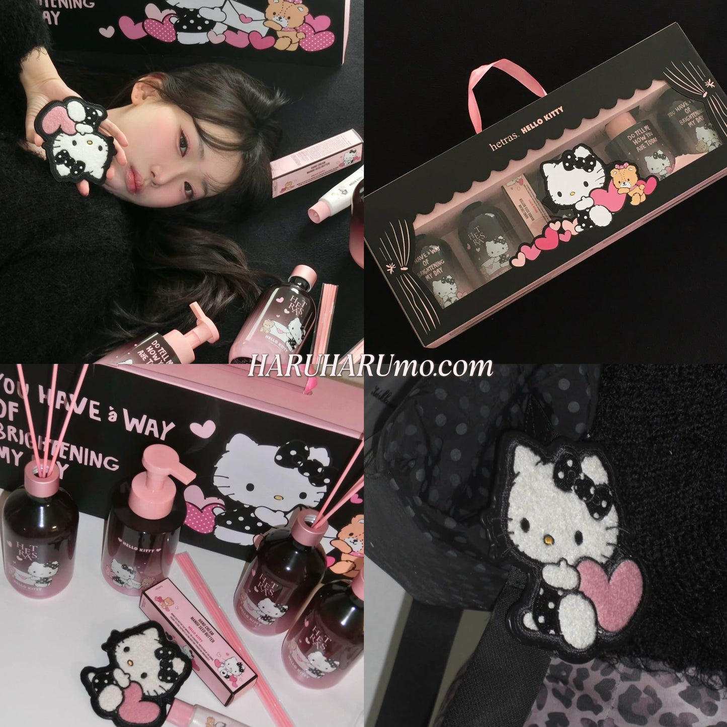 hetras x 🖤Hello Kitty ✨限定香薰禮盒組