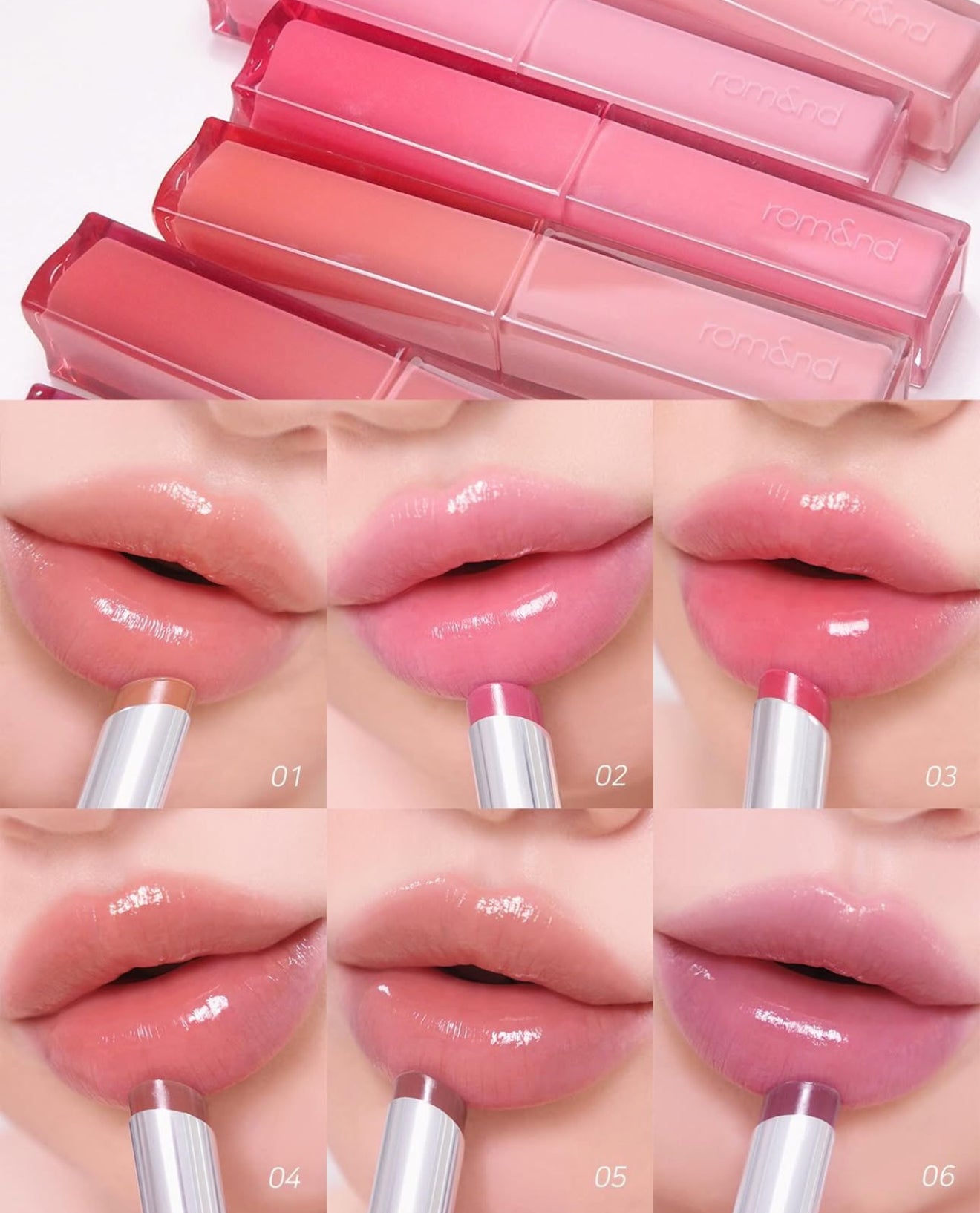 Romand Sheer Tinted Stick 💗 清透光澤染唇膏
