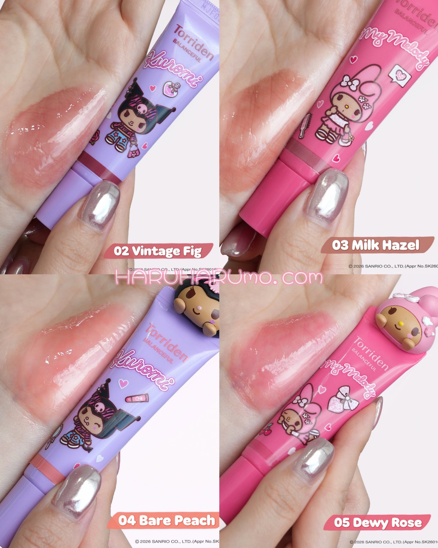 Torriden X Sanrio 💜 潤色唇部精華 ✨