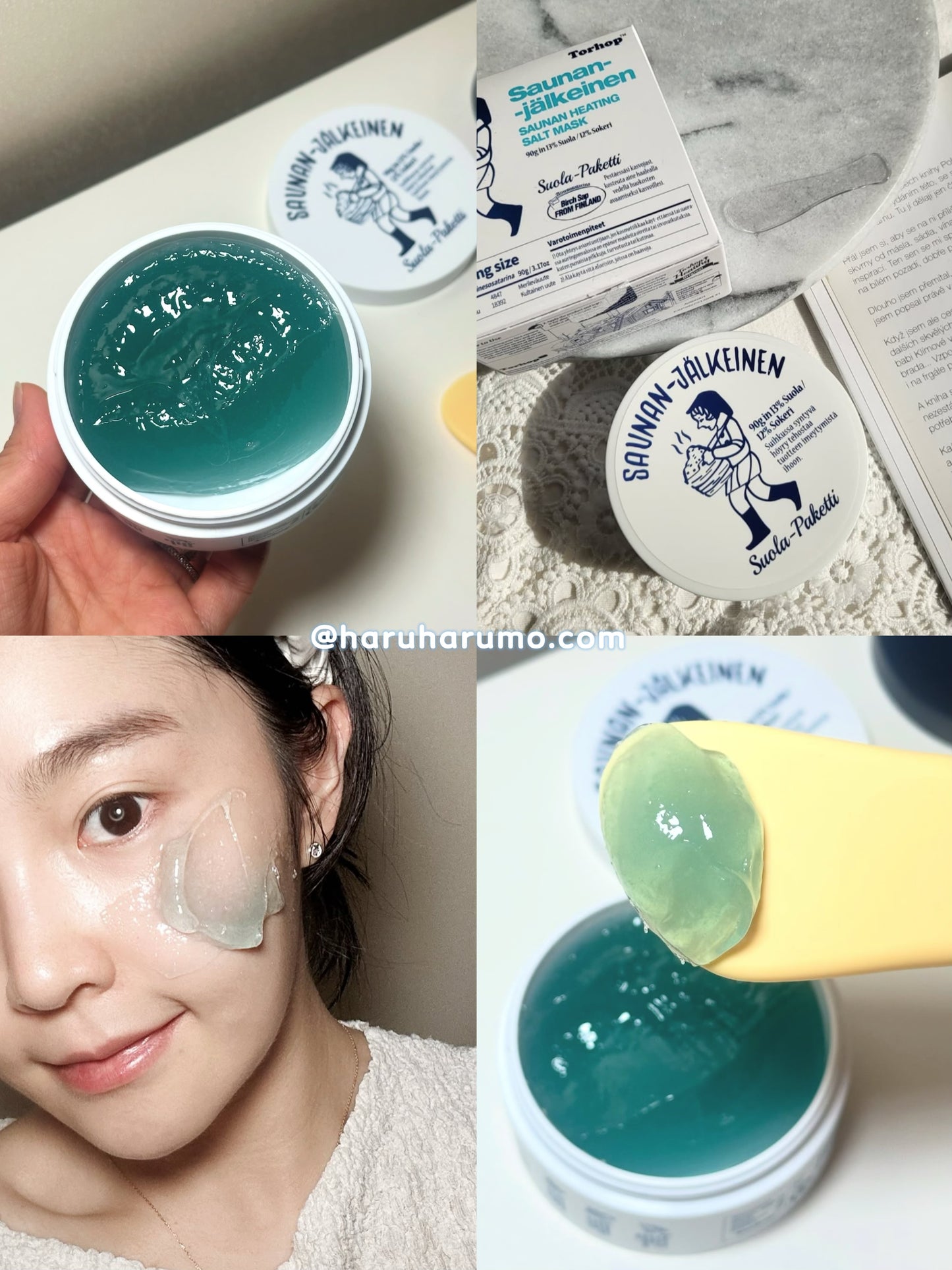 TORHOP x 姆明 💙天然海鹽桑拿面膜✨ 為毛孔做汗蒸幕