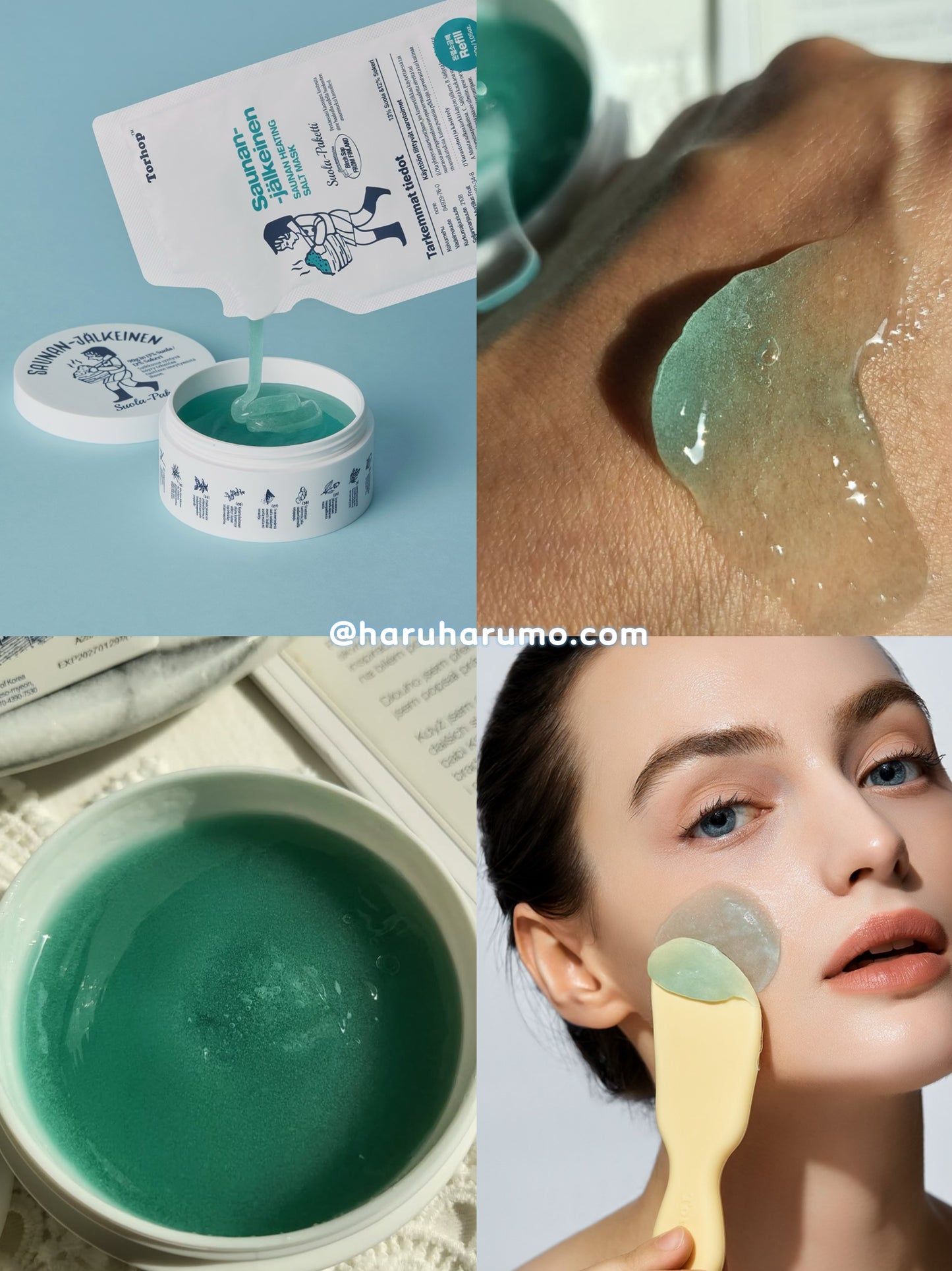 TORHOP x 姆明 💙天然海鹽桑拿面膜✨ 為毛孔做汗蒸幕