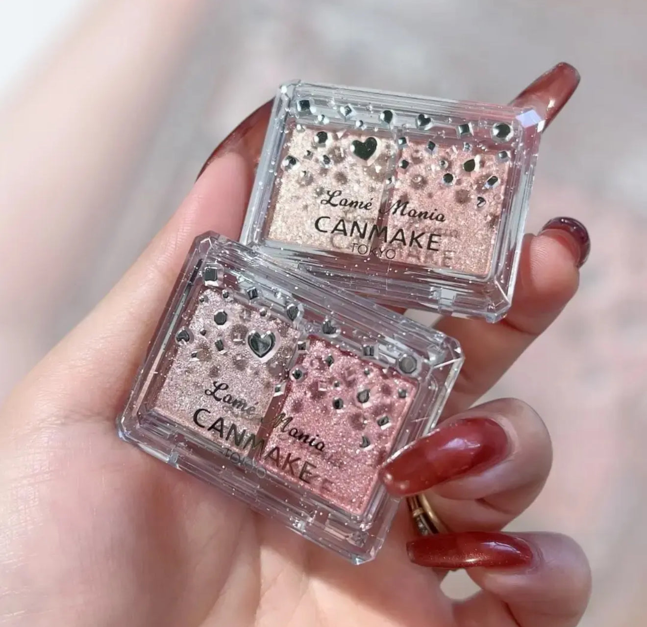日本連線🇯🇵CANMAKE 💎發光級水鑽雙色眼影