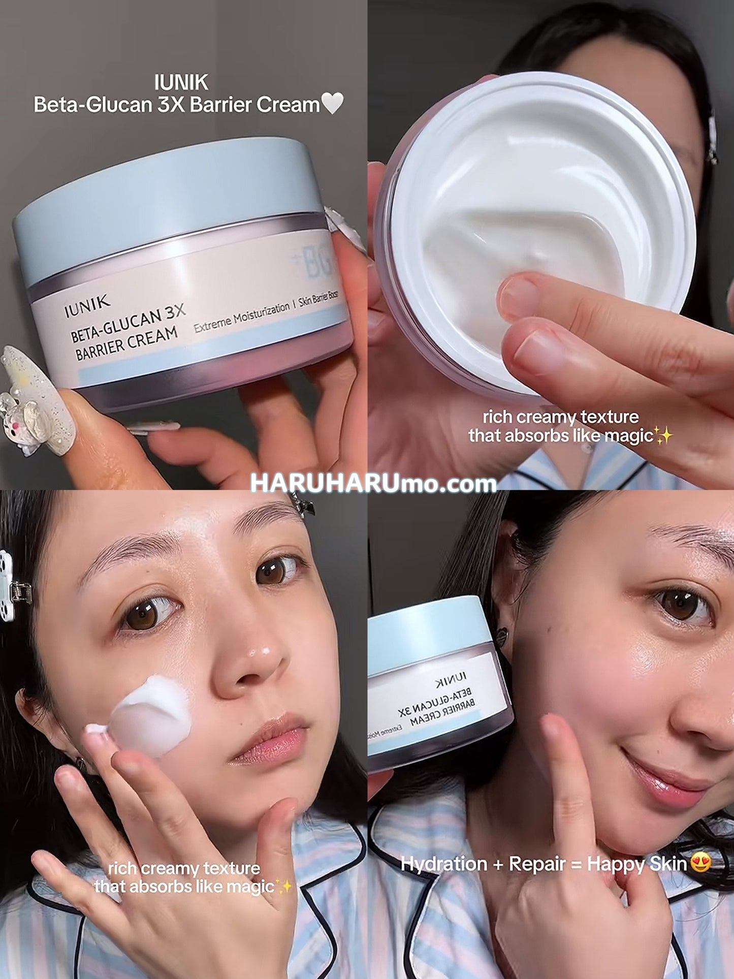 iUNIK 💙 β-葡聚醣3X保濕皮膚屏障修復霜 ✨