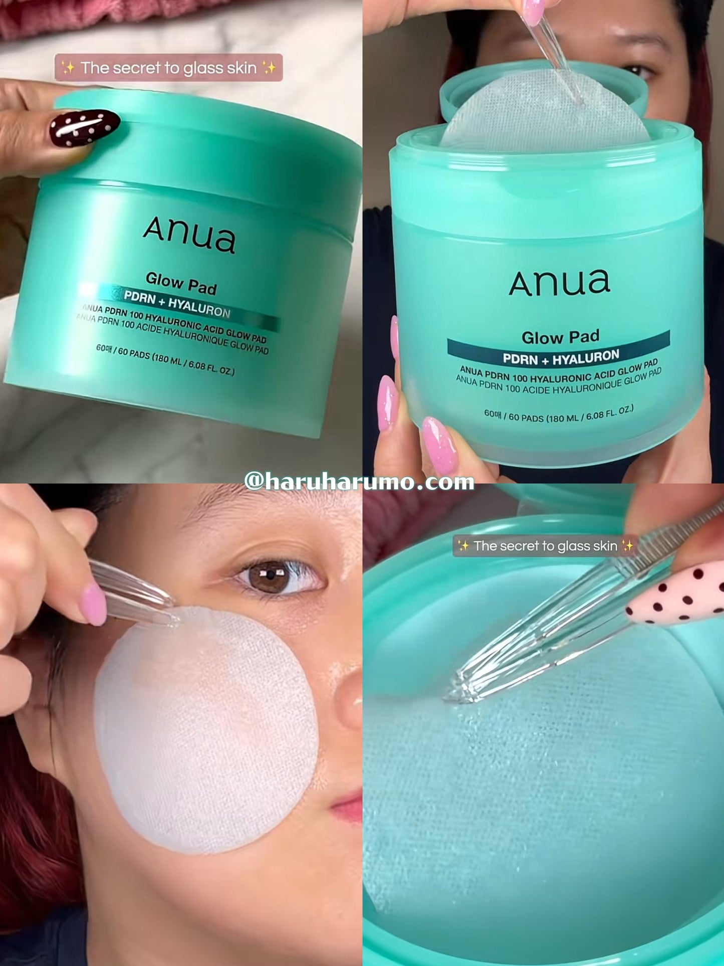 ANUA 💙PDRN玻尿酸100水光爽膚棉片✨