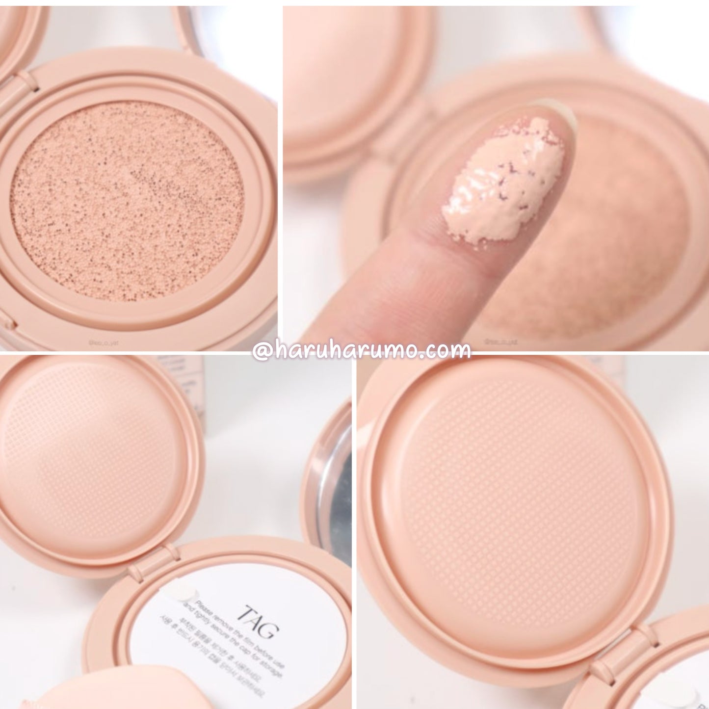 TAG 💗 天鵝絨半啞光遮瑕氣墊粉餅✨
