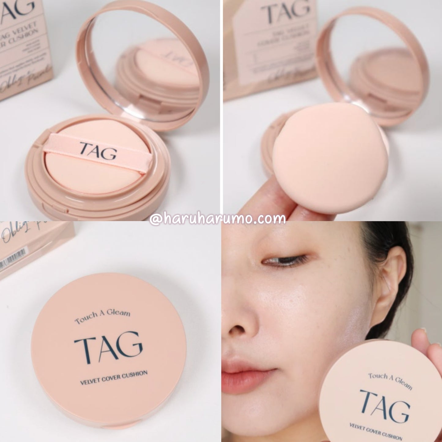 TAG 💗 天鵝絨半啞光遮瑕氣墊粉餅✨