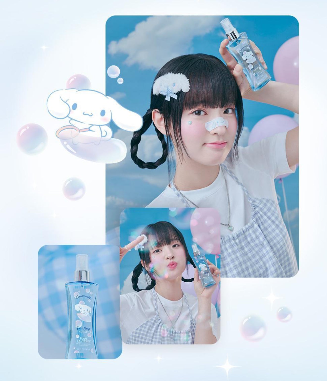 Body Fantasies x Sanrio 💖 玉桂狗香水身體噴霧