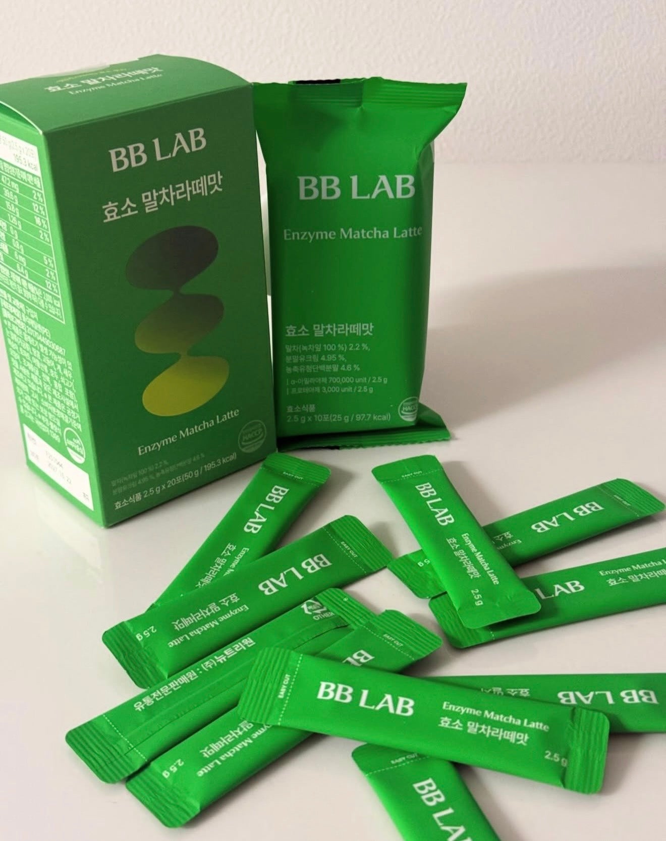 ✨BB LAB 🍵 抹茶拿鐵綜合消化酵素粉｜大餐救星