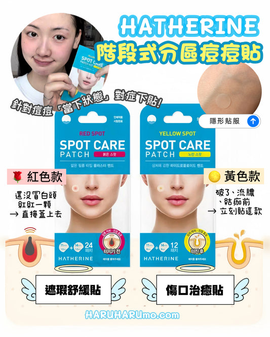 HATHERINE ⭐️ 階段式分區痘痘貼🚑