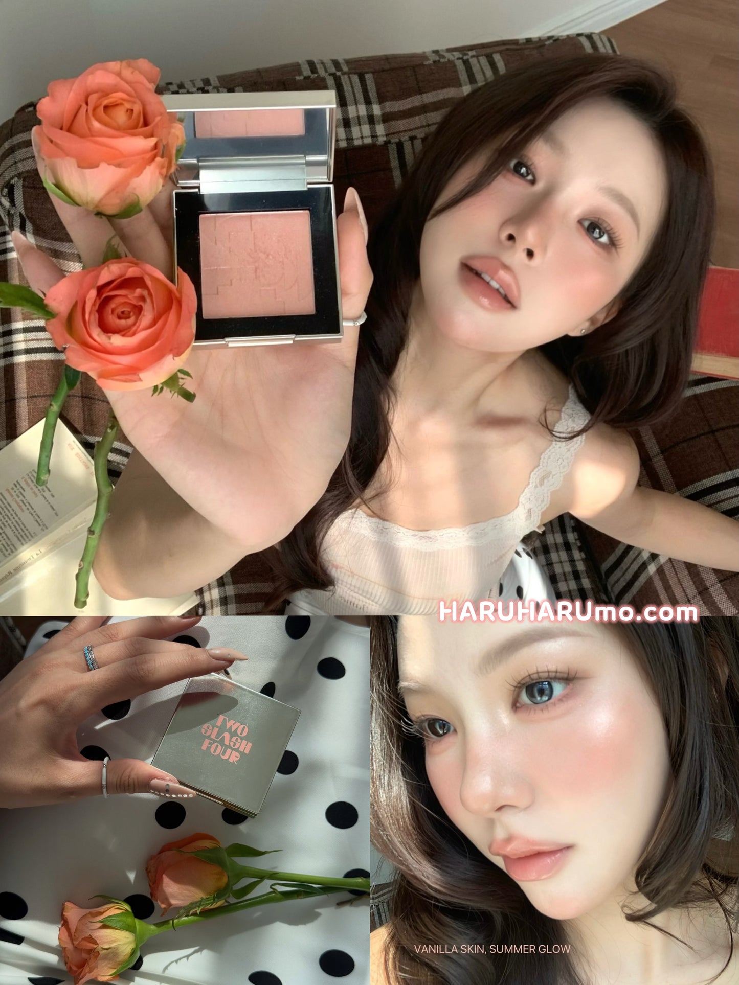 TWO SLASH FOUR 💎 All Over Face Blush - Vanilla Crush✨