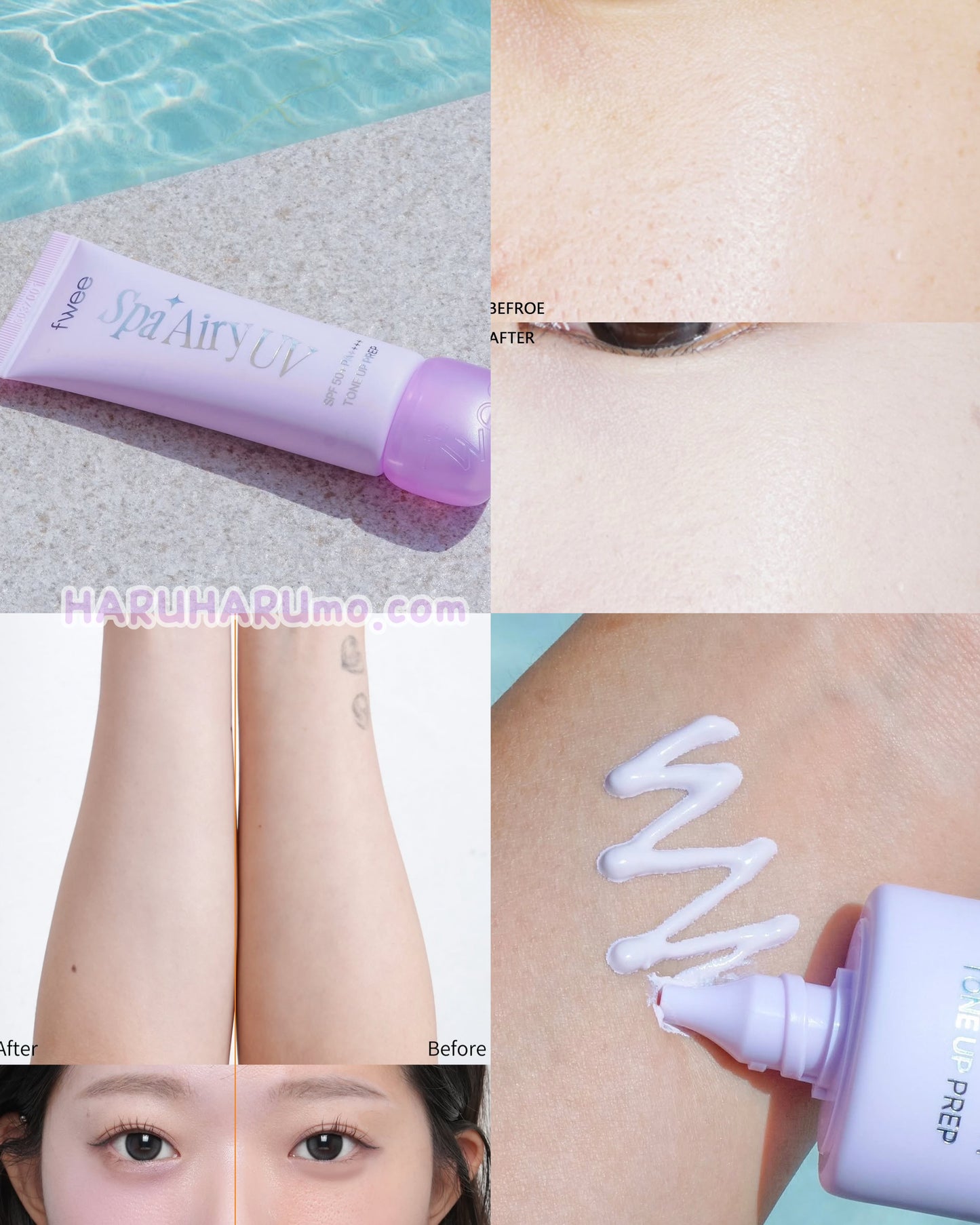 快閃$128✨ fwee Spa Airy UV 💜柔霧提亮防曬妝前乳