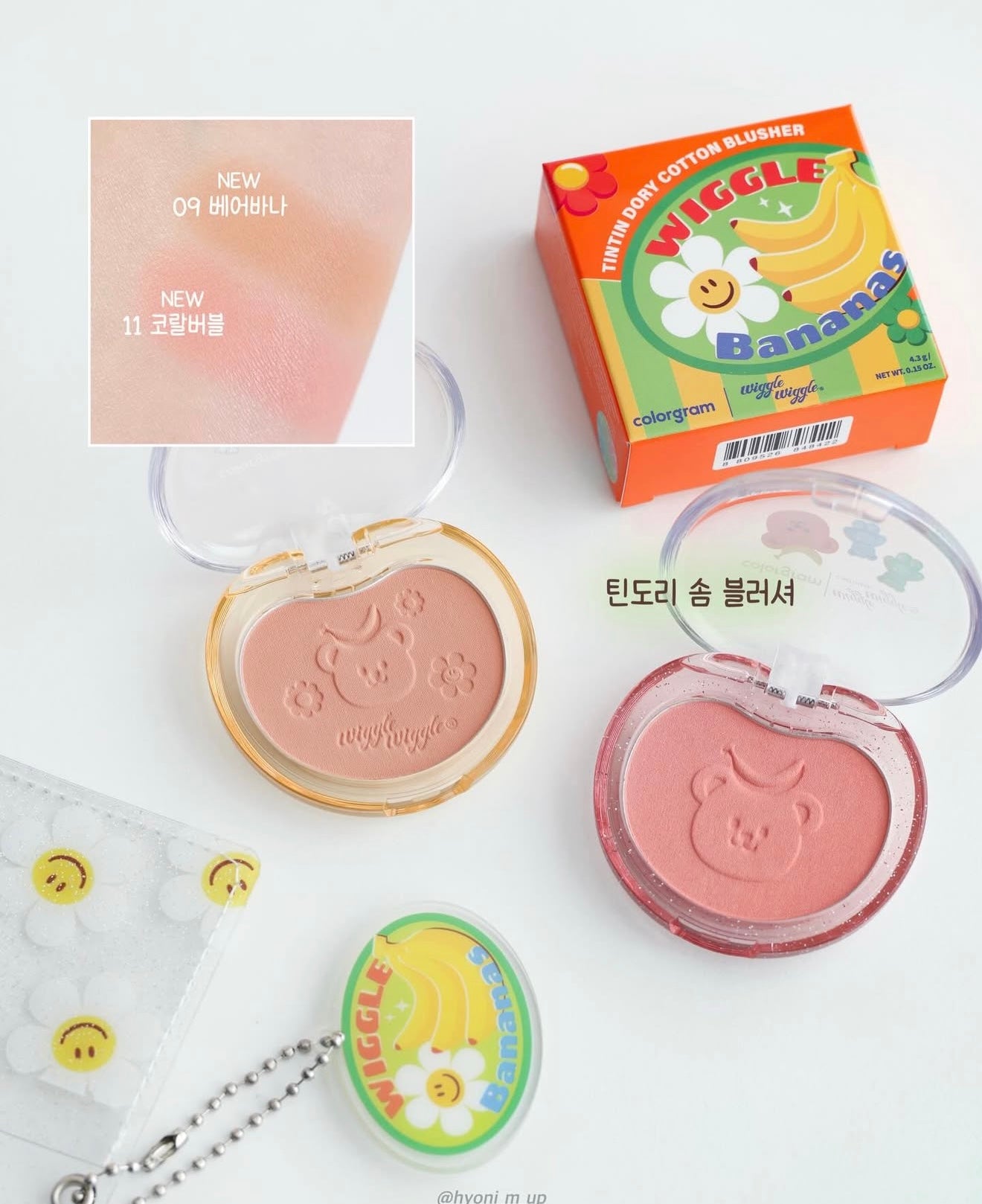 Colorgram X WiggleWiggle 🌼🐻 Cotton Blusher 柔棉單色胭脂