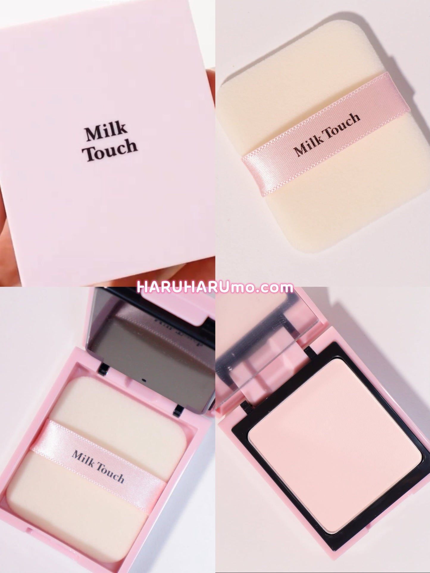 MilkTouch🌸全日控油定妝柔焦粉餅 10G