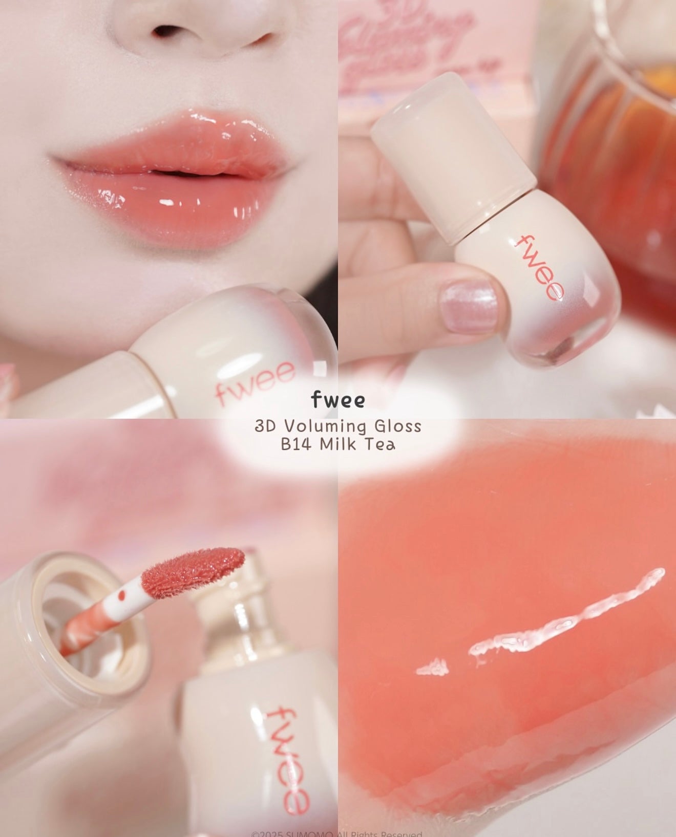 日本限定｜FWEE 💗 3D立體水光唇釉✨紅茶系列