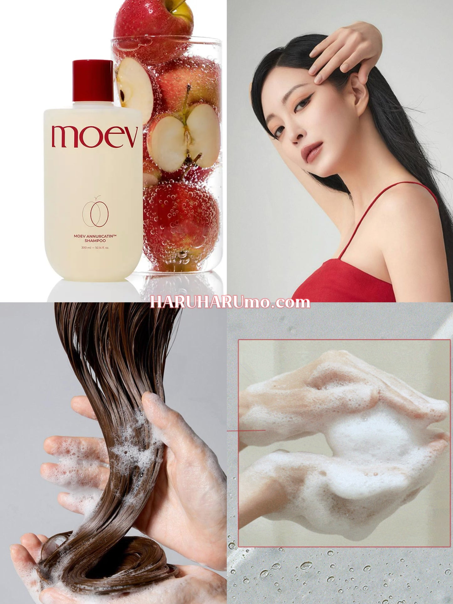 moev 🍎 蘋果多酚防脫洗髮露✨告別掉髮焦慮