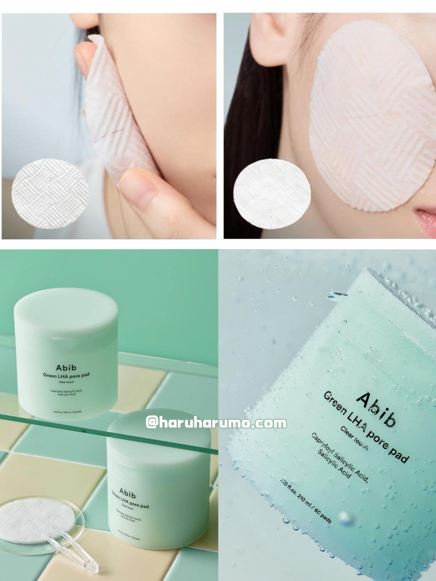 Abib 💚 Green LHA Pore Pad 清爽去暗粒棉片