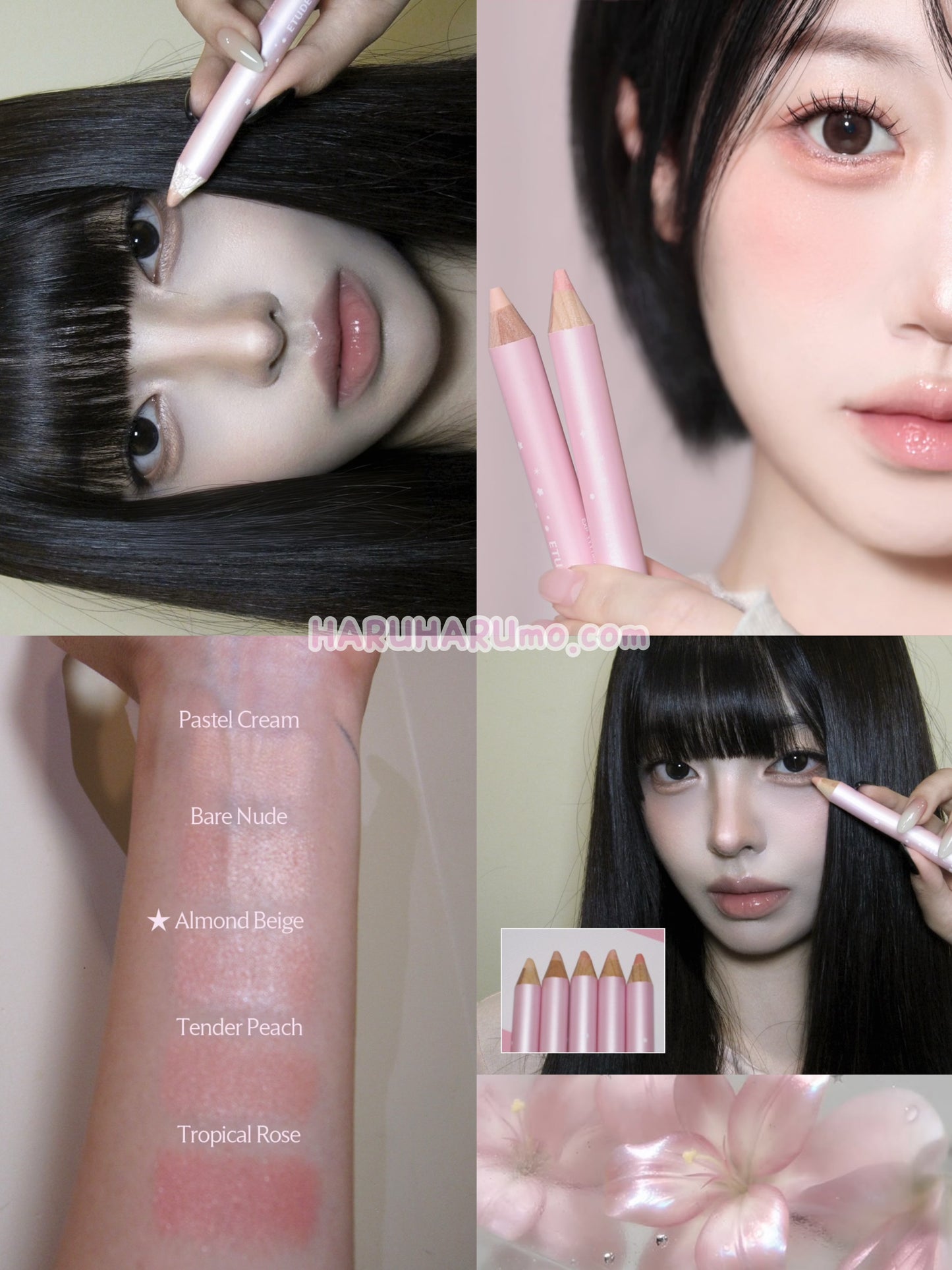 新品2支95折+送筆刨⭐️ ETUDE 晶亮臥蠶眼影筆｜打造韓系無辜臥蠶
