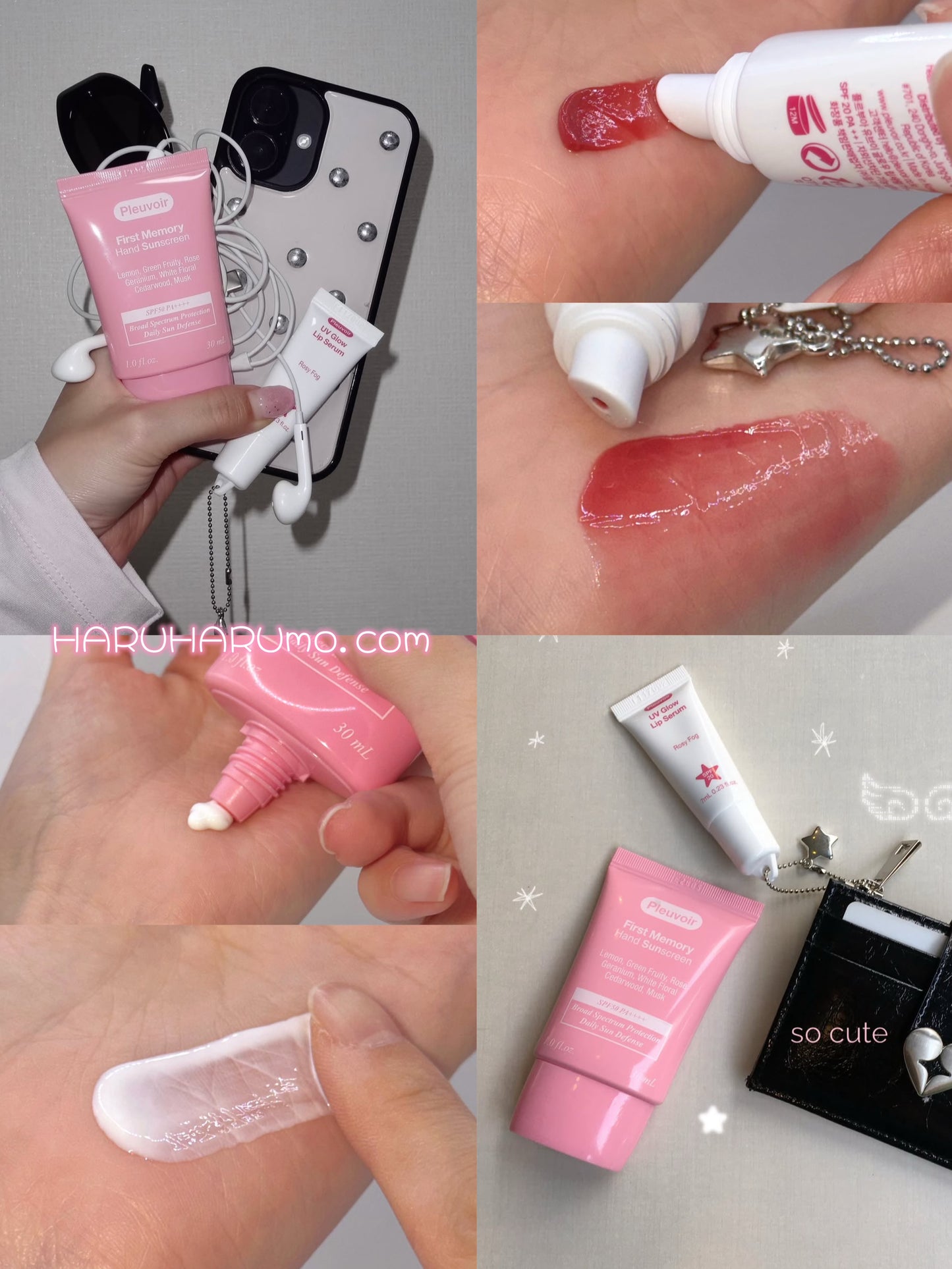 Pleuvoir 💖手部防曬＋UV光澤唇部精華✨套裝
