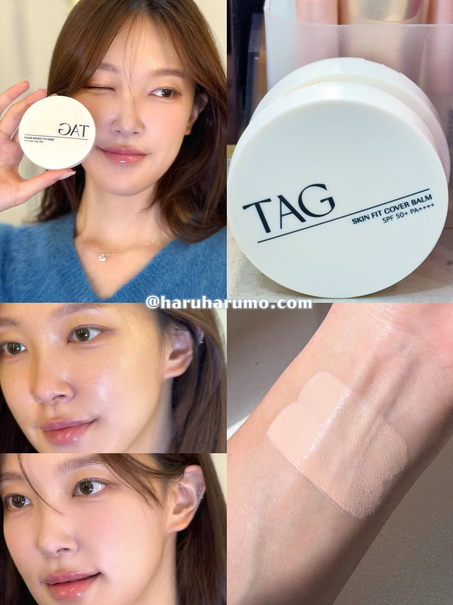 TAG 🤎 Skin Fit Cover Balm ✨ 持妝親膚奶油遮瑕粉底膏