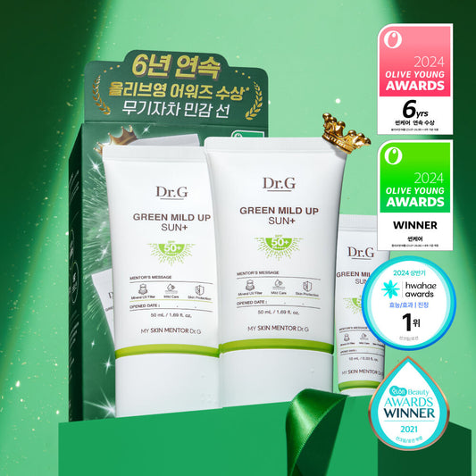 💚 DR.G 礦物高效防曬乳 ✨Green Mild Up Sun Cream