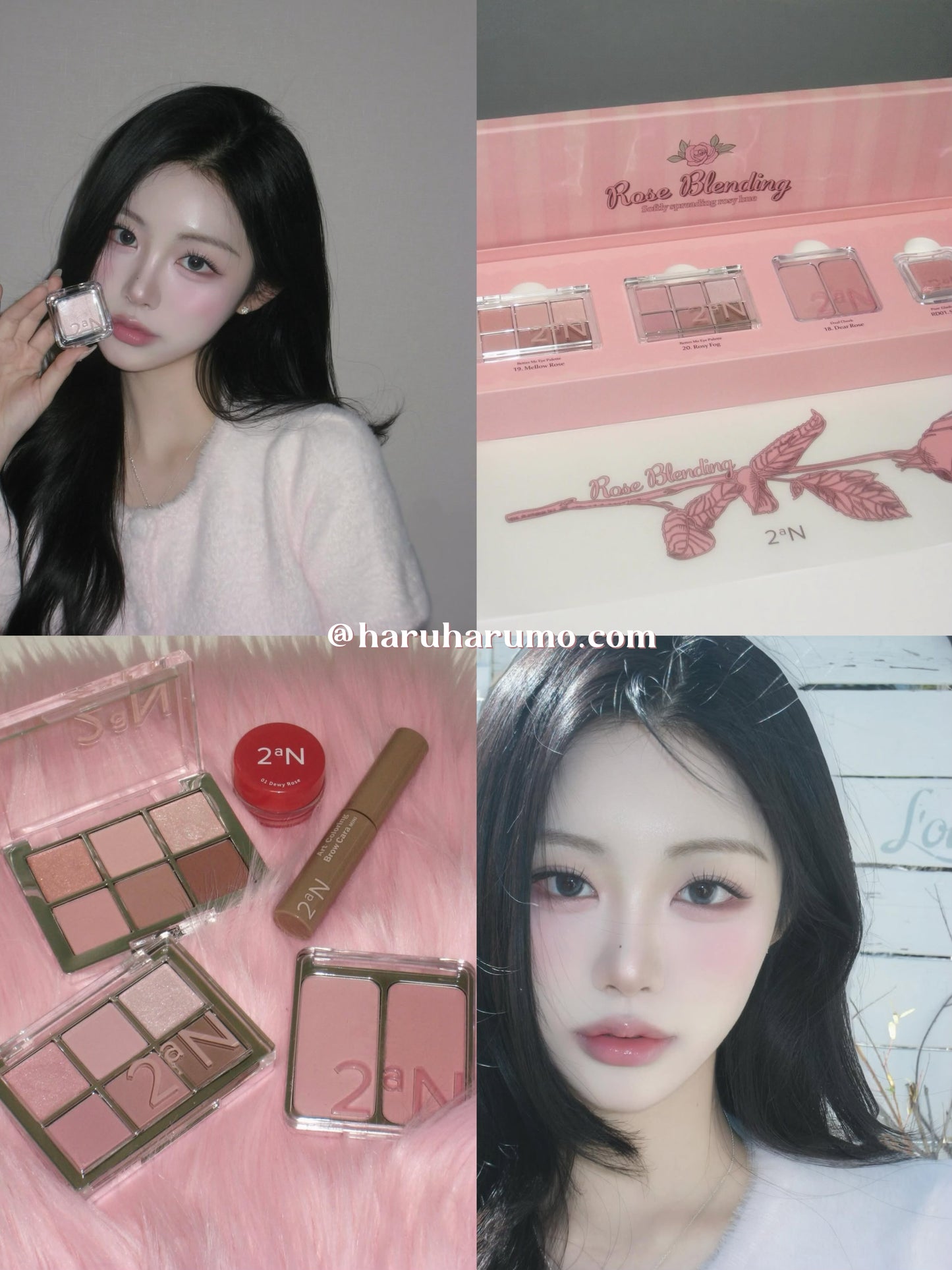 2AN🥀烘焙玫瑰色系✨ROSE BLENDING COLLECTION