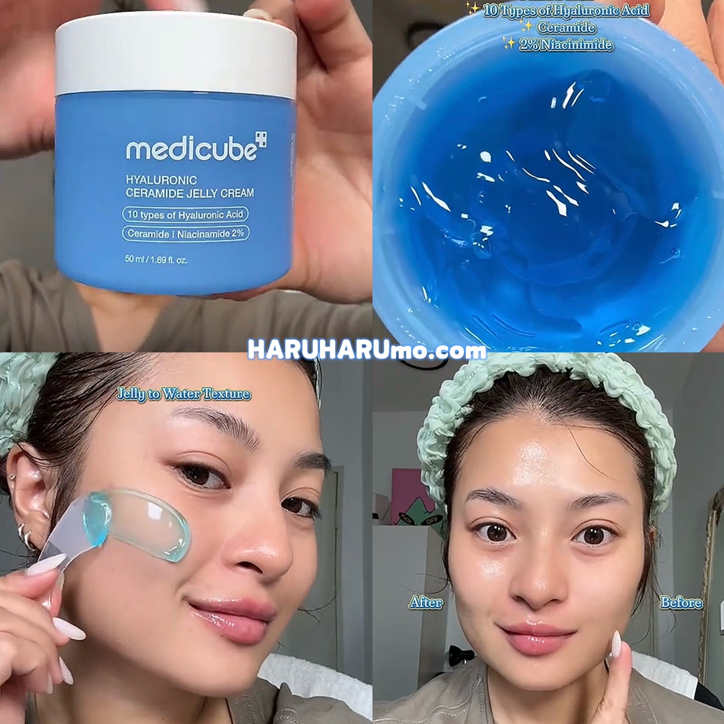 MEDICUBE 💙 玻尿酸神經醯胺果凍面霜✨