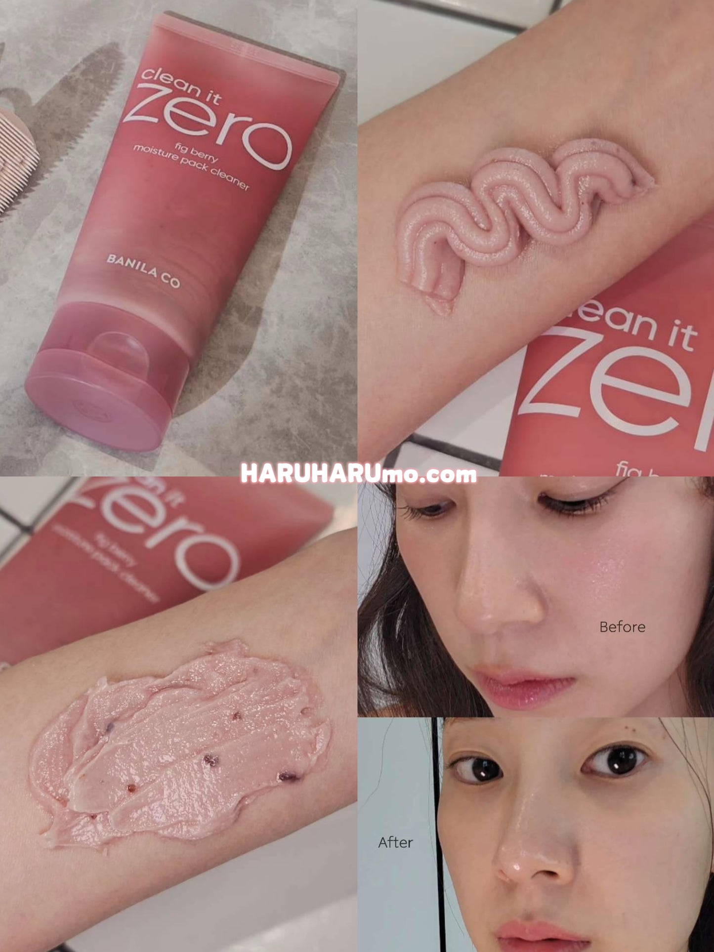 送30片眼唇卸妝巾｜BANILA CO 🍓 無花果護膚保濕潔面乳✨