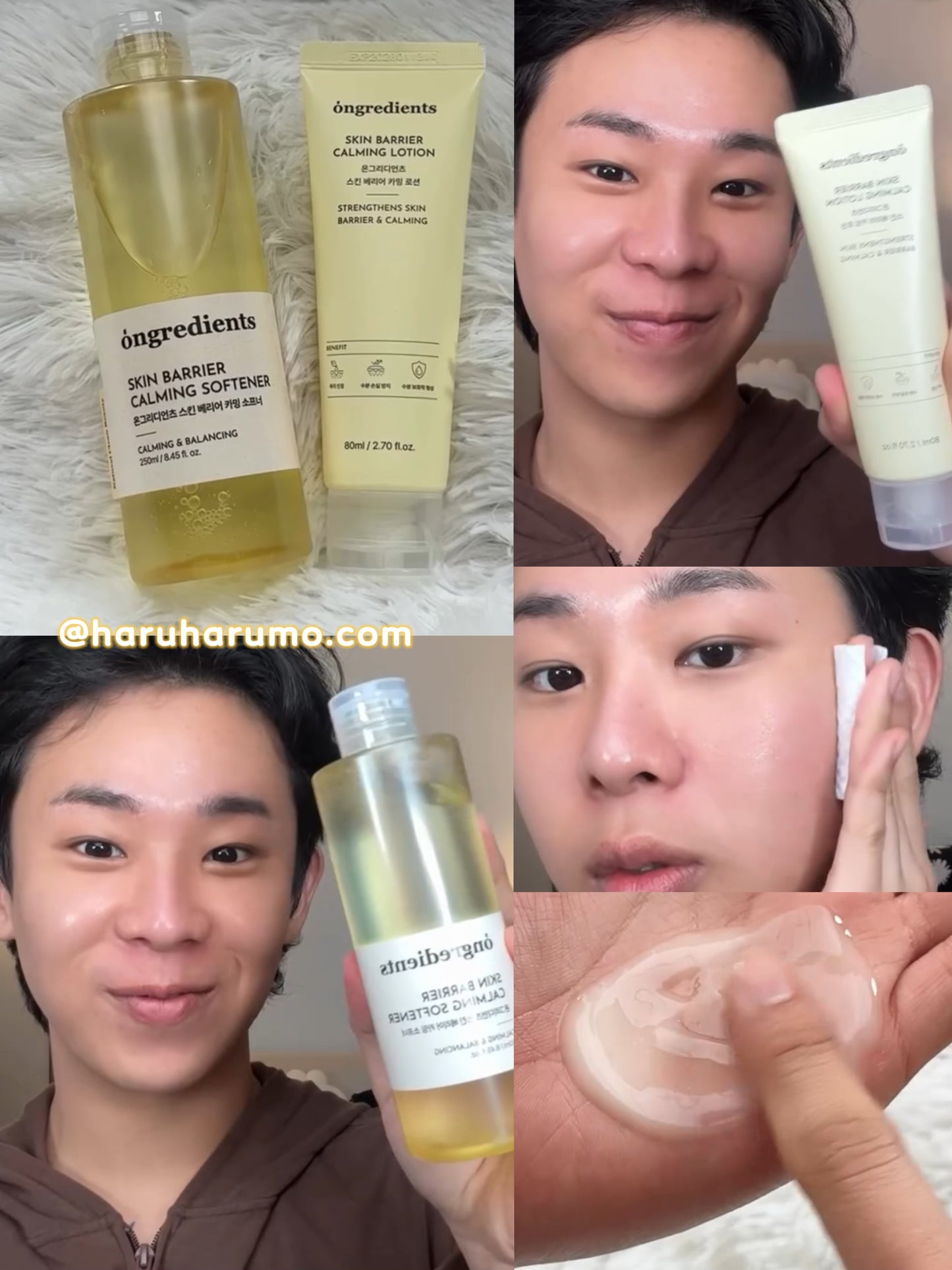 ONGREDIENTS 💛 肌膚屏障舒緩套裝✨