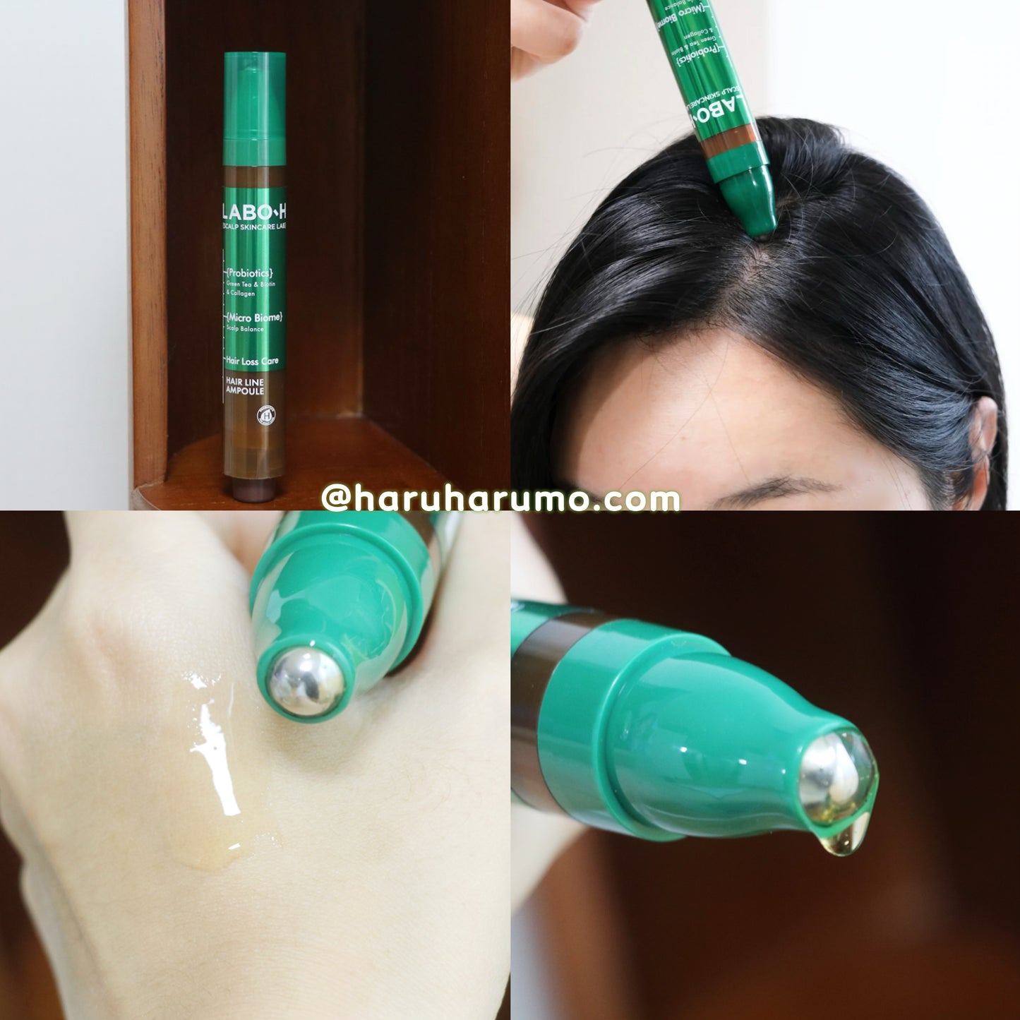 送50ml洗頭水｜LABO H  🍀 益生菌生髮滾珠精華✨