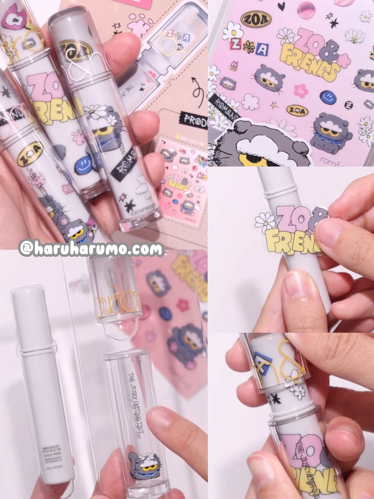 Romand x Zo&friends 🖤 THE JUICY LASTING TINT