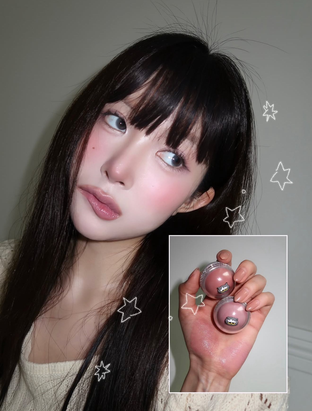 送限量粉撲｜Romand x Zo&friends 🖤 水光腮紅波波