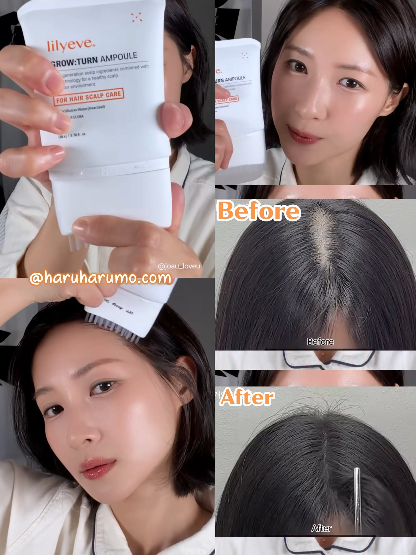 Lilyeve 🧡 Grow:Turn ✨ 外泌體防脫髮頭皮安瓶精華梳
