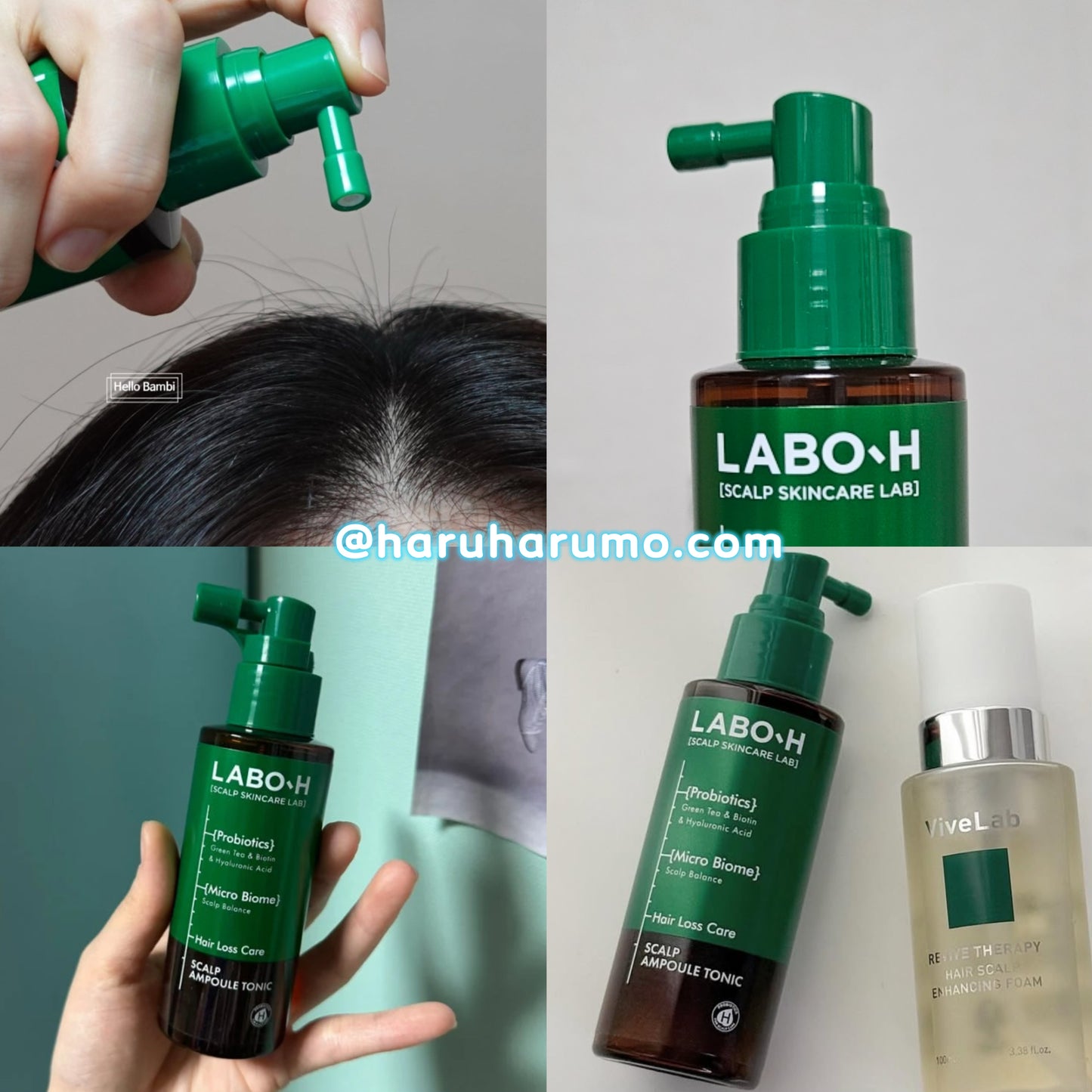 LABO H 💚☁️ 益生菌頭皮精華噴霧