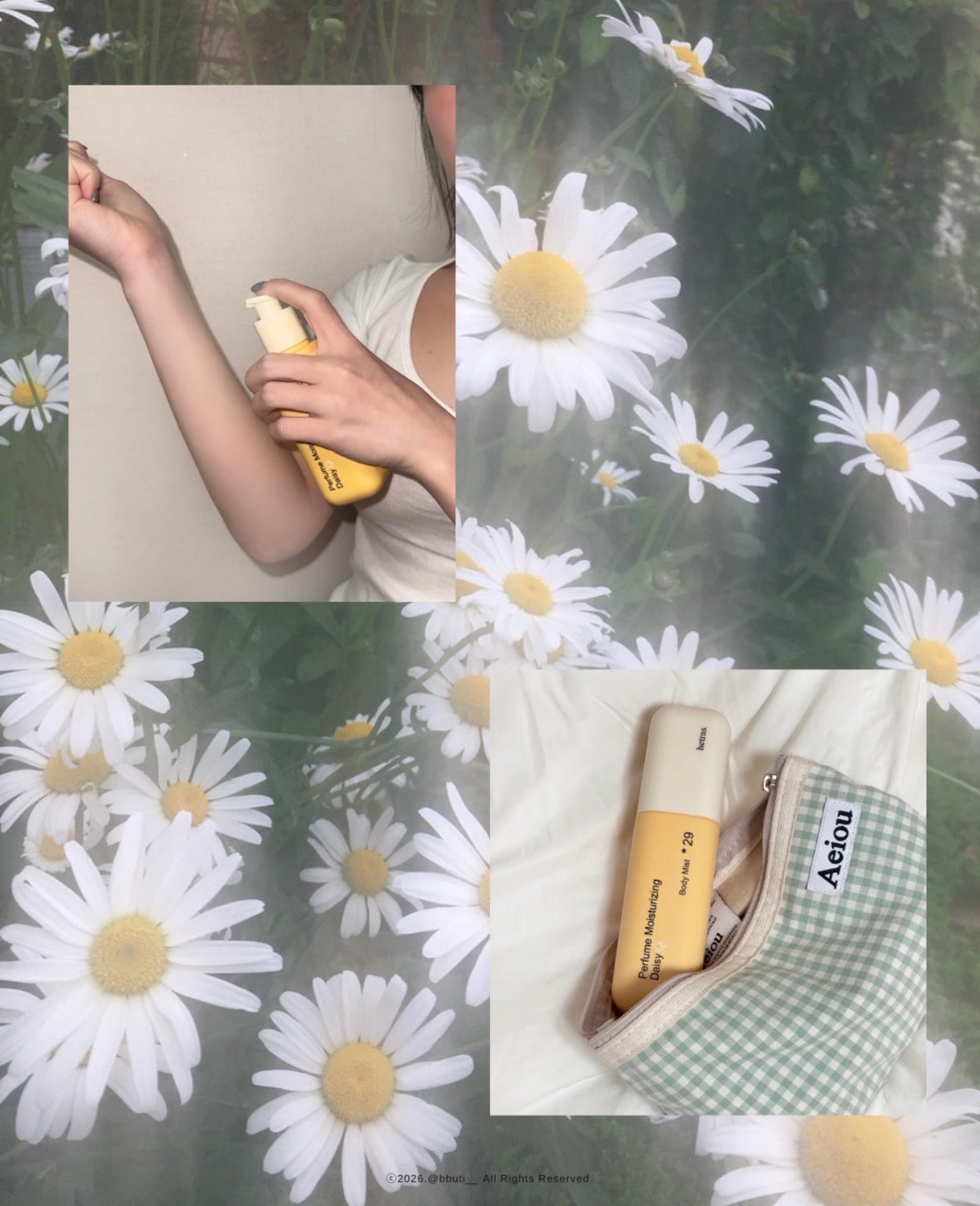Hetras 保濕身體噴霧🌼 Daisy*29 雛菊之夢
