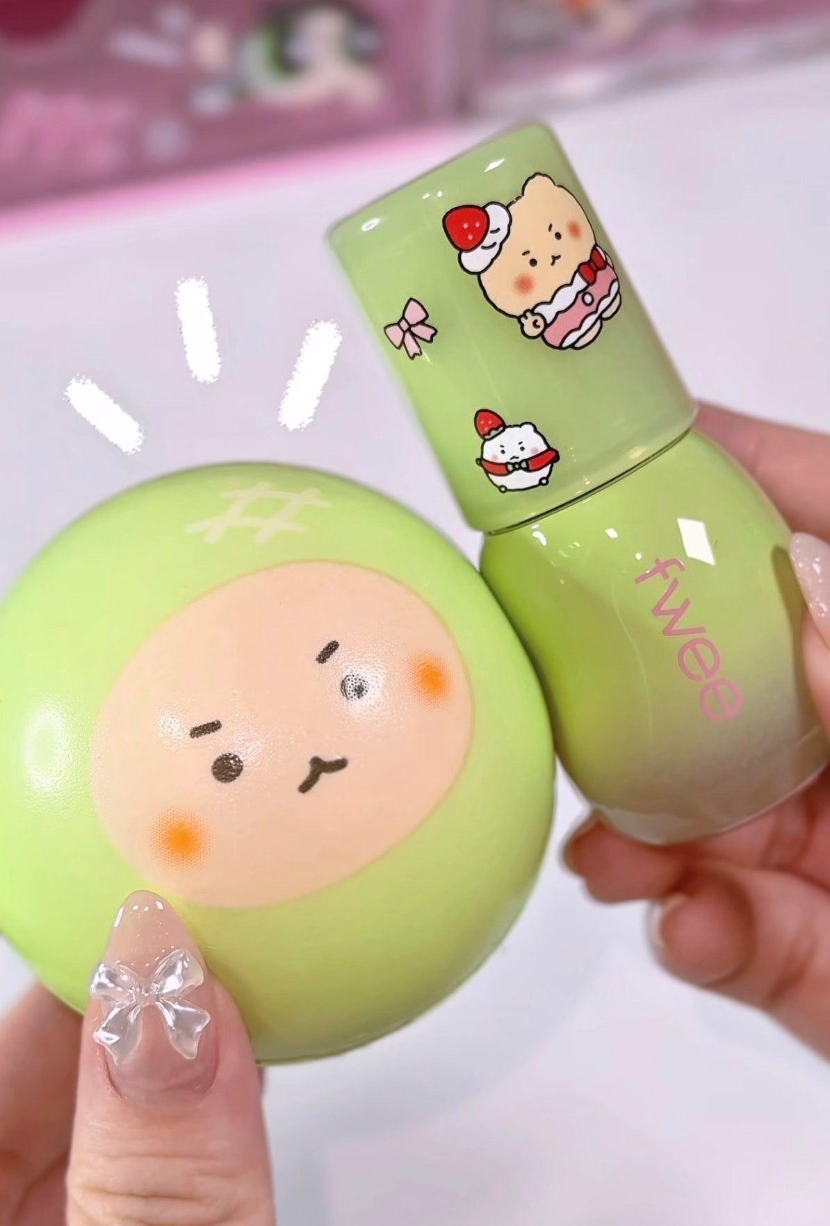 送減壓土豆熊💚 FWEE 💚 土豆熊聯名 - 3D Voluming Gloss