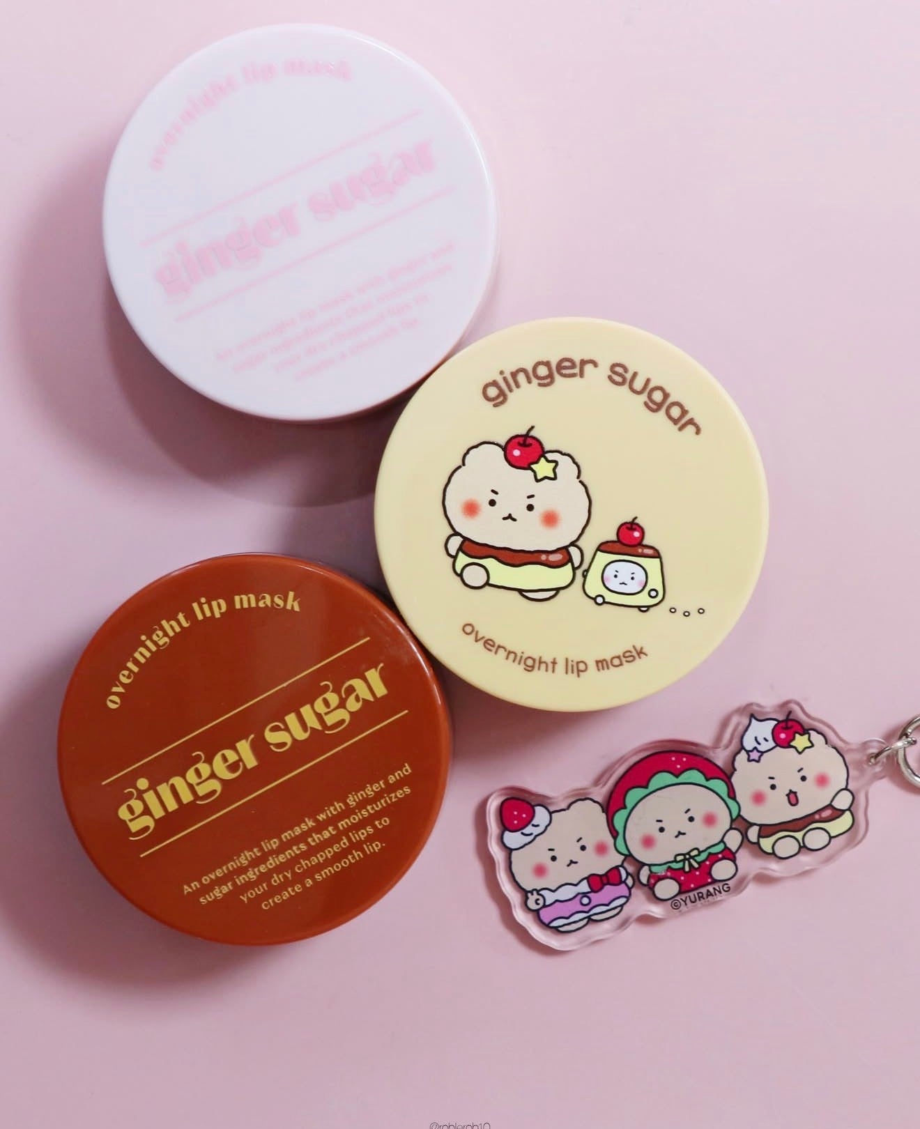 Etude x 土豆熊系列 🐻✨ginger sugar lip mask 甜薑蜜糖唇膜