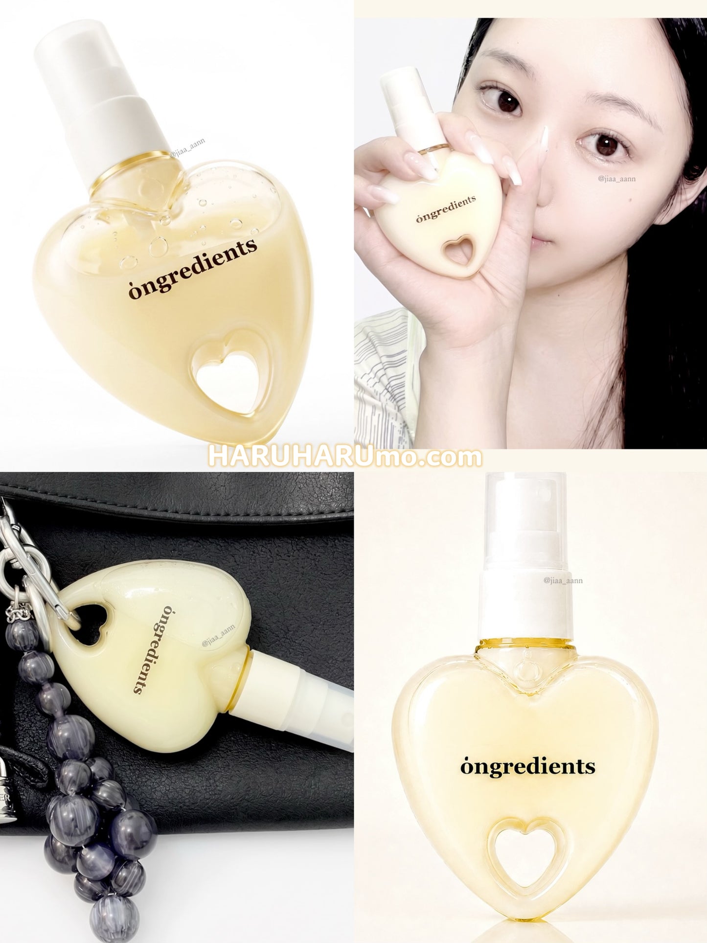 ongredients 💖 水光愛心噴霧✨妝前神器