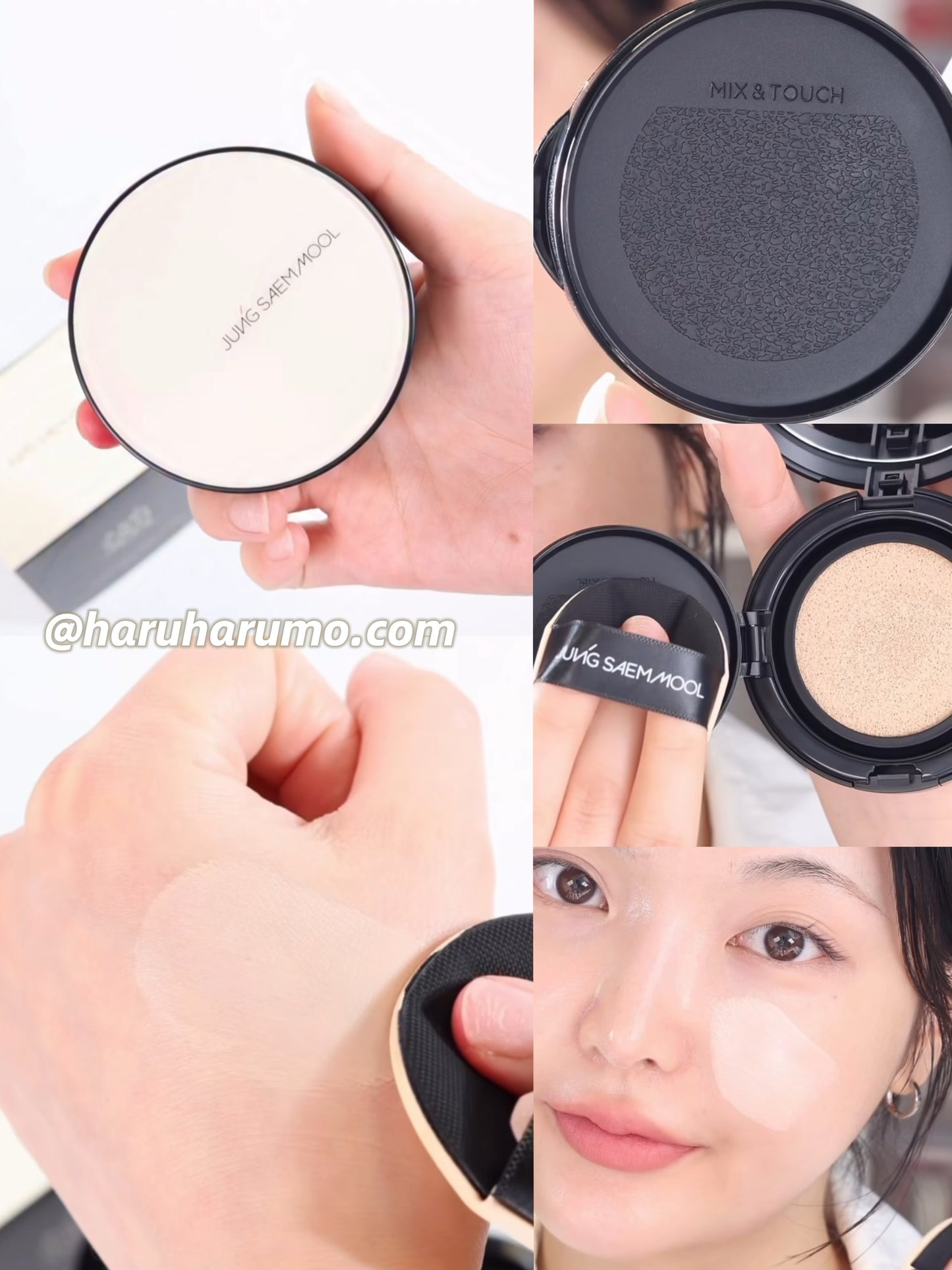 送高光+妝前｜JUNG SAEM MOOL 🤎 持久遮瑕裸膚氣墊 ✨冠軍🏆氣墊