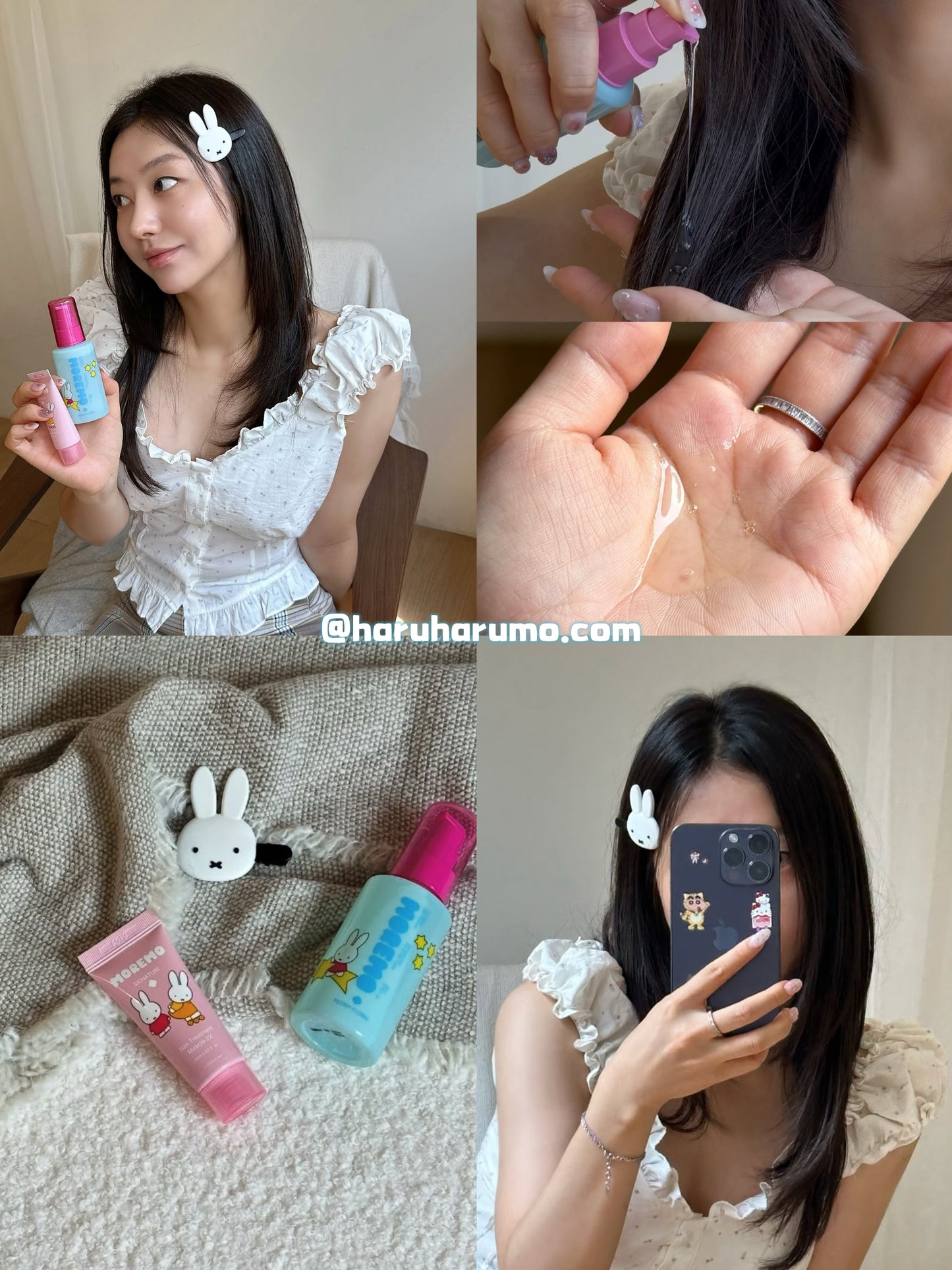 🐰 MOREMO x miffy 聯名限定💗PRO REPAIR 高濃度頭髮修護精華