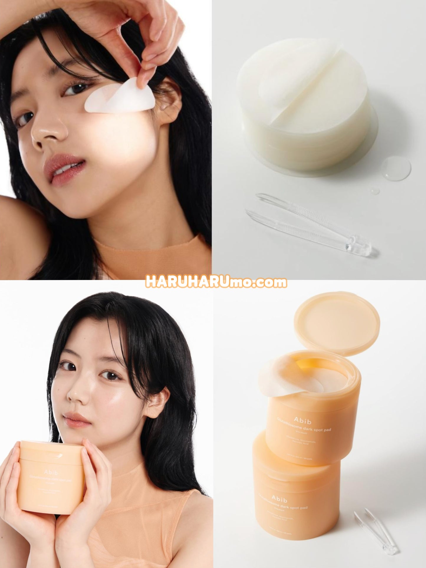 Abib 🧡 穀胱甘肽淡斑提亮維C美白爽膚棉片 ✨