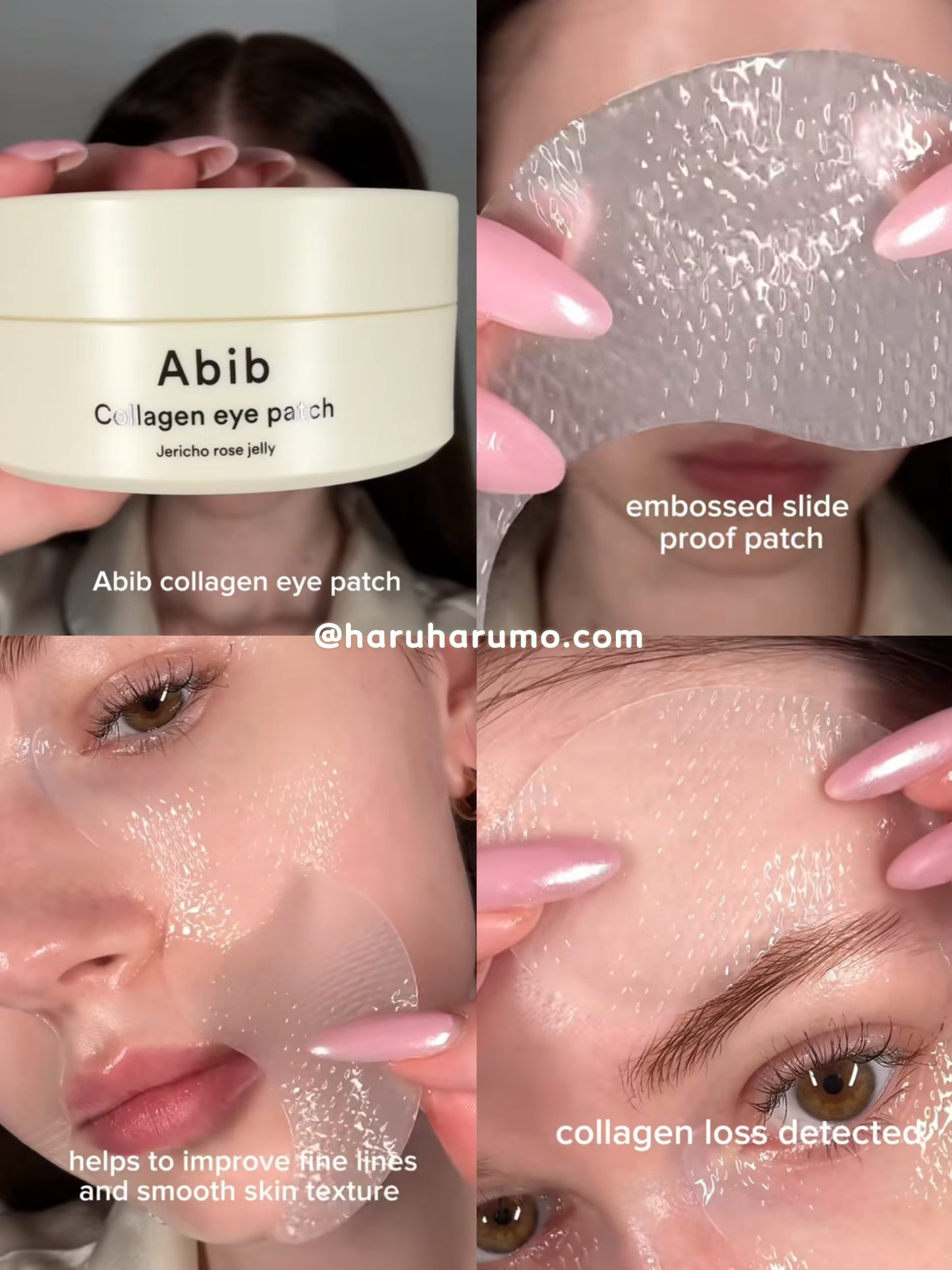 Abib 💚 復活草膠原蛋白果凍眼膜✨