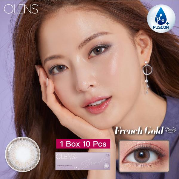 OLENS FRENCH GOLD 3CON 1 DAY💕日拋 10片