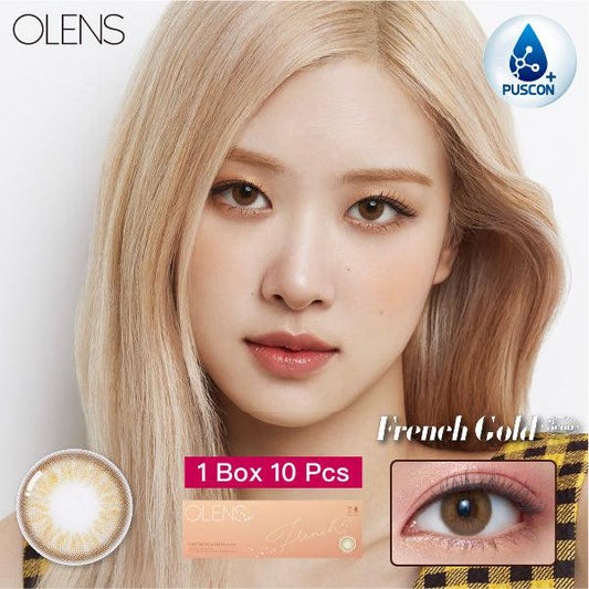 OLENS FRENCH GOLD 3CON 1 DAY💕日拋 10片