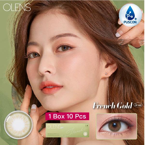 OLENS FRENCH GOLD 3CON 1 DAY💕日拋 10片