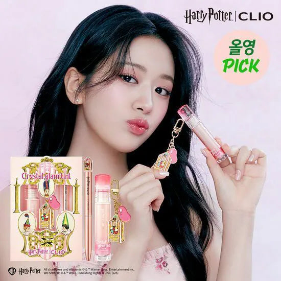 Clio  Crystal Glam Tint🍒 晶透玻璃水光唇釉 -送匙扣