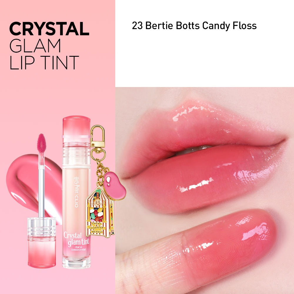 Clio  Crystal Glam Tint🍒 晶透玻璃水光唇釉 -送匙扣